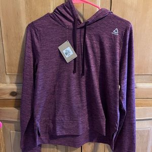 purple reebok hoodie